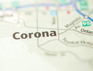 corona ca cannabis regulations map