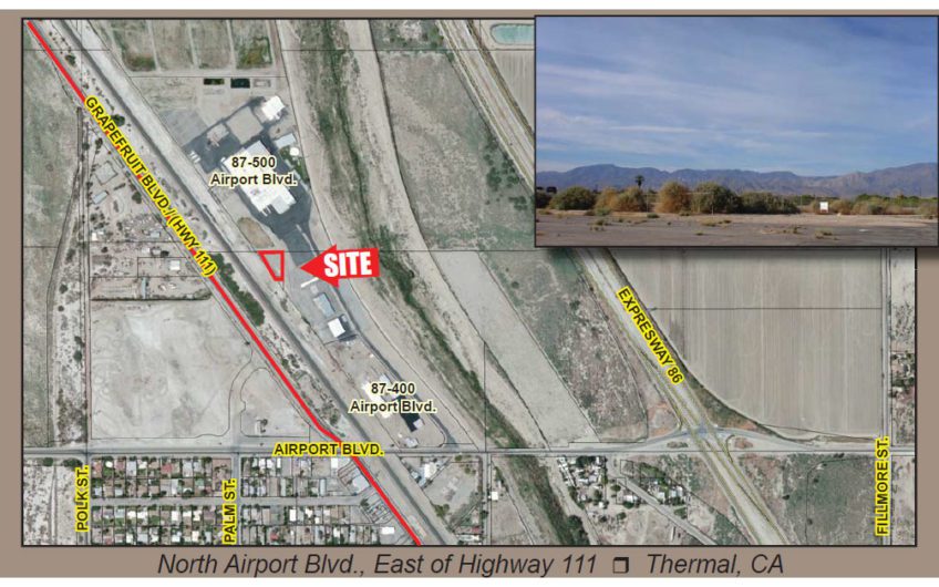 HALF ACRE INDUSTRIAL LOT IN THERMAL