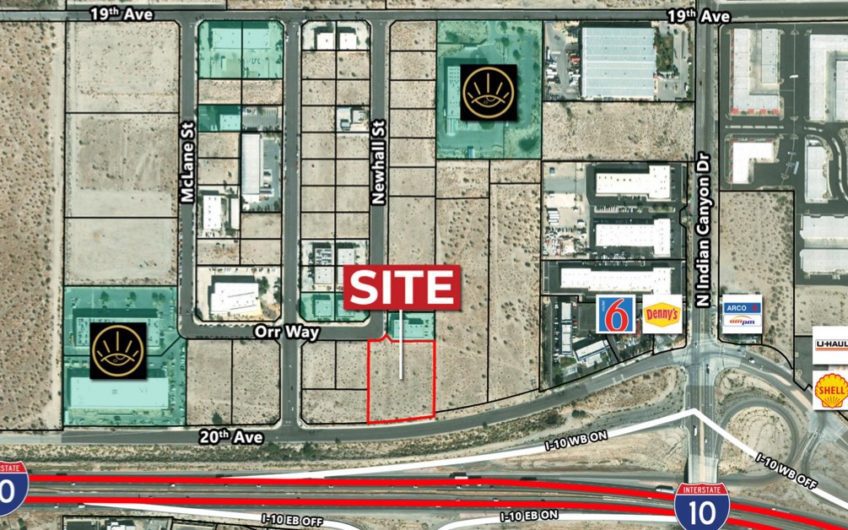 New Price Reduction – North Palm Springs Business Centre 2.11 Acres Industrial Land for Sale