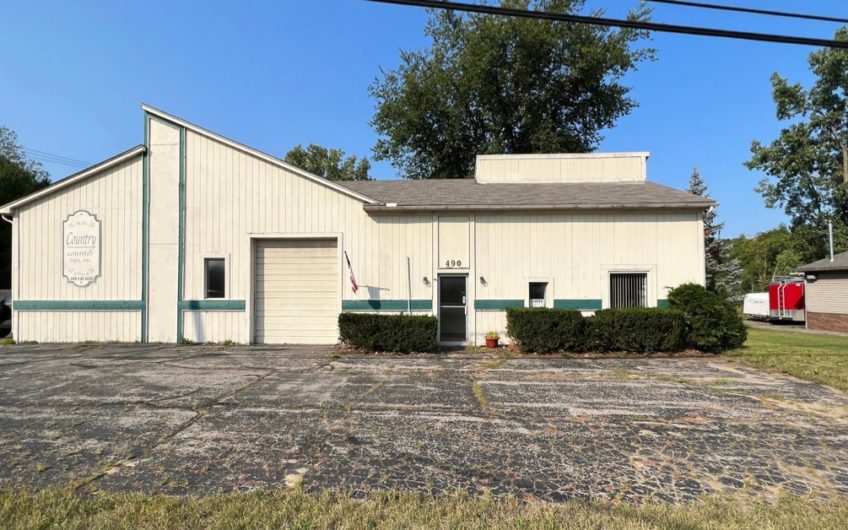 Ortonville, MI Adult Use Provisioning Center (3,712 SF) for Sale