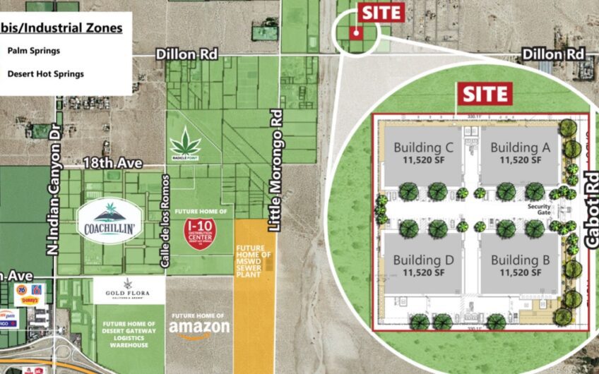 Cabot Industrial Park – CUP Approved for (4) 11,520 SF Buildings