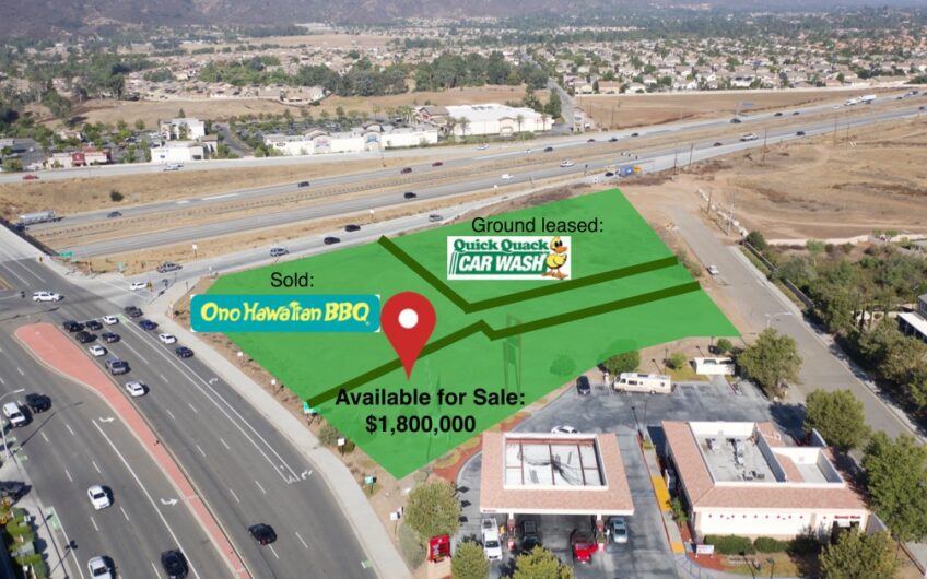 IN ESCROW – Cannabis Retail Opportunity Along Interstate-15 in Wildomar, CA