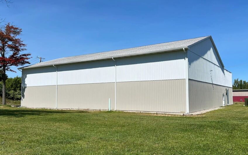 Newly Constructed Two-Story Freestanding Industrial Warehouse In Vassar, MI