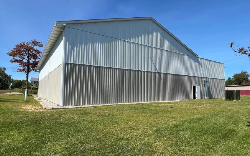 Newly Constructed Two-Story Freestanding Industrial Warehouse In Vassar, MI