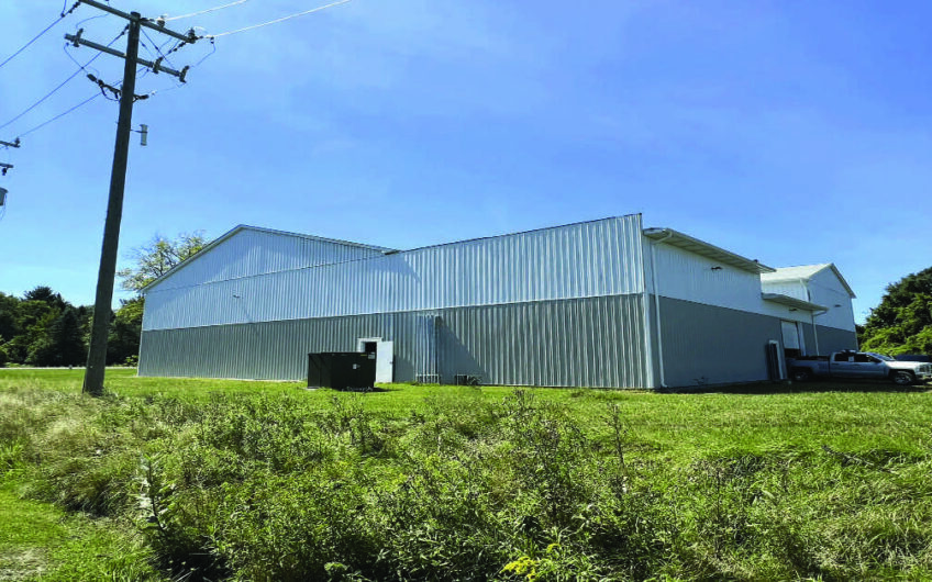 Newly Constructed Two-Story Freestanding Industrial Warehouse In Vassar, MI