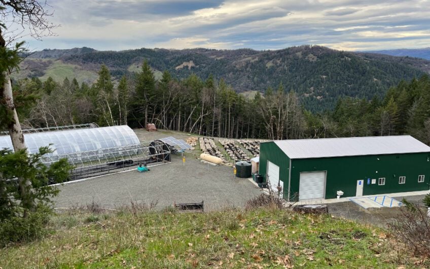 OPERATIONAL CANNABIS FARM FOR SALE, HUMBOLDT, CA