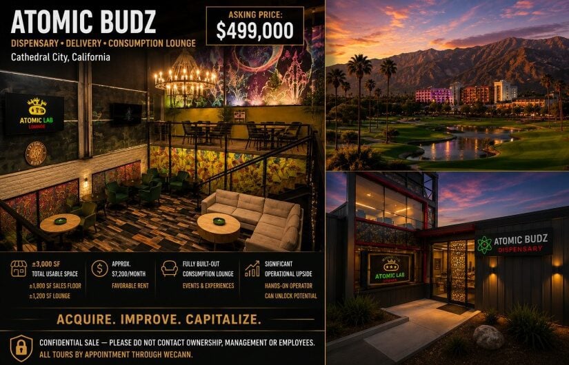 Atomic Budz – Operational Dispensary + Consumption Lounge